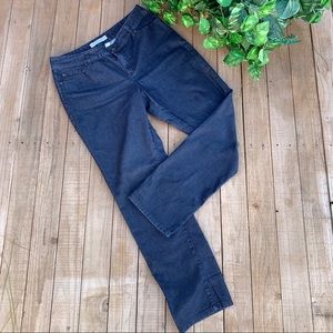 Chico’s Platinum Denim Straight Leg Jeans